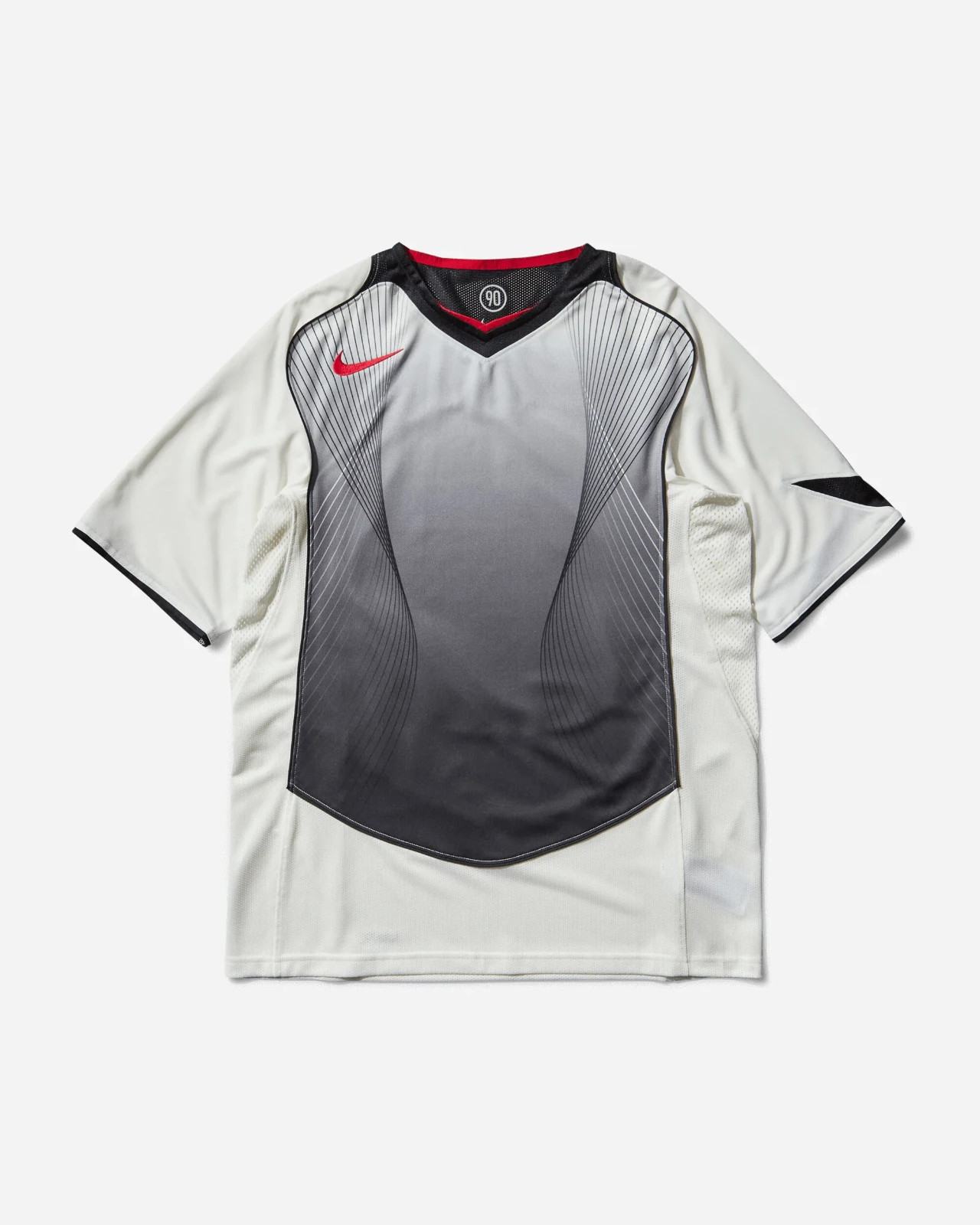 Nike Total 90 Dri-Fit Soccer Jersey Wihte Black Loose Fit HV1178-133 gallery