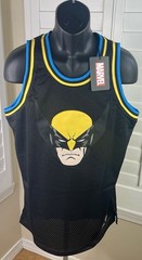 Lids Marvel Wolverine Blackout Basketball Mesh Jersey – Men’s Large – NWT $100