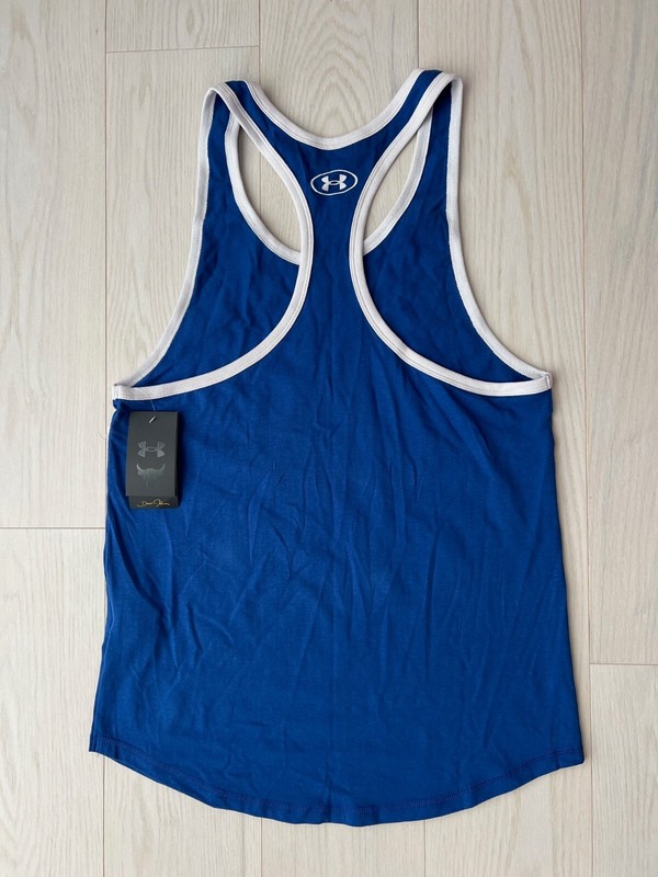 Under Armour 1376942 Project Rock BSR Flag Tank Blue Mirage (S) gallery