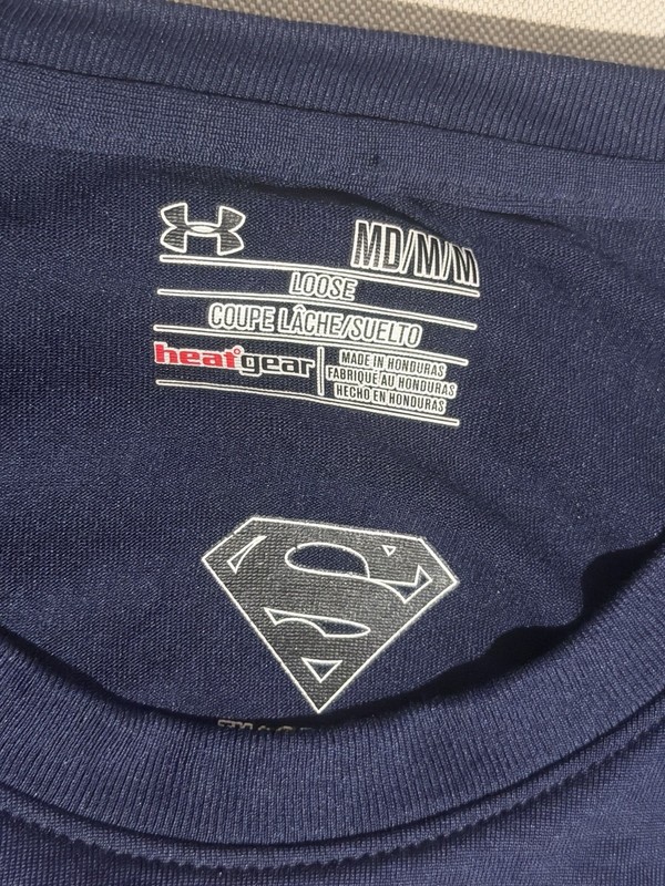 Under Armour Superman Alter Ego T-Shirt Mens Med DC Comics Exercise Training gallery