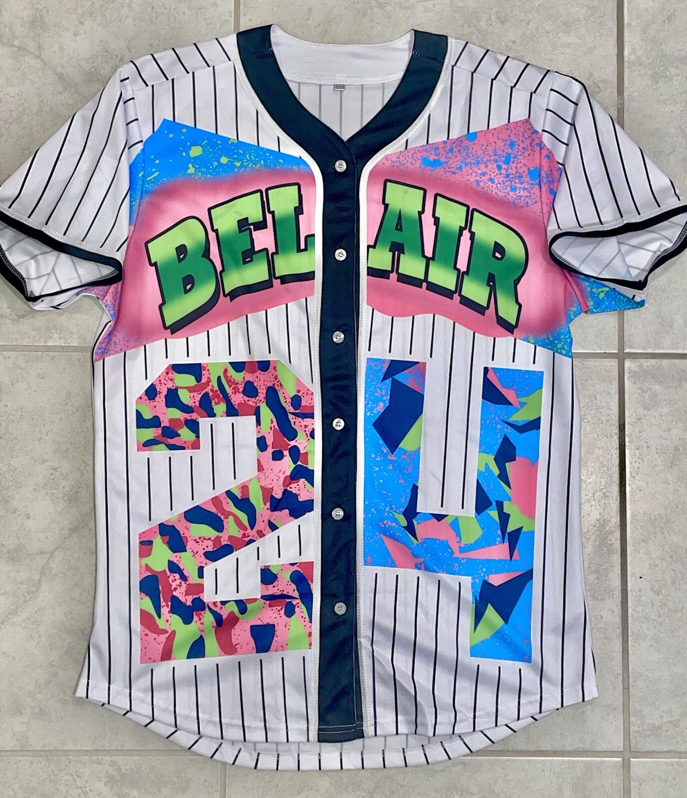 Bel-Air Baseball Jersey gallery