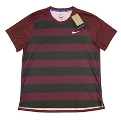 Nike Court Slam Men’s Dri-FIT ADV Tennis Shirt Size XL Dark Team Red FZ6934-619