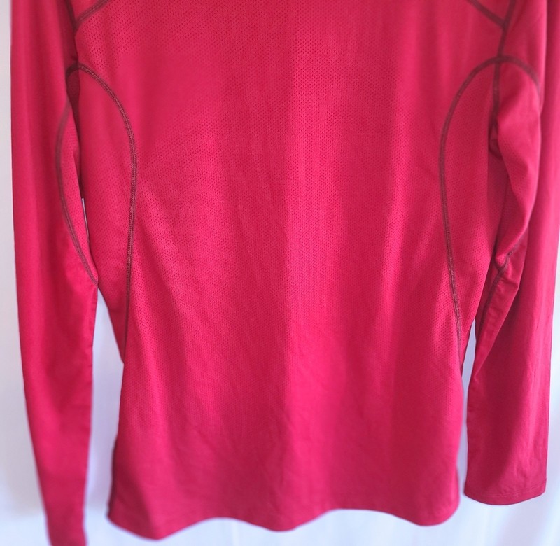 Nike Pro Combat Fitted Mens Medium Long Sleeve Athletic T Shirt Red gallery