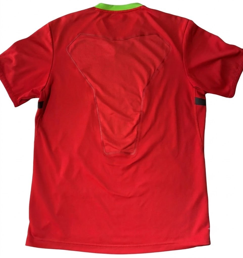 Adidas Barricade Competitive Tennis V-Neck Shirt RED MED #O04997 Modern Vintage gallery