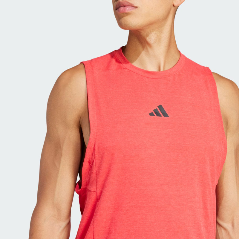 adidas sz L-TALL Designed for Training Workout Tank Top men ji5765 $30 gallery
