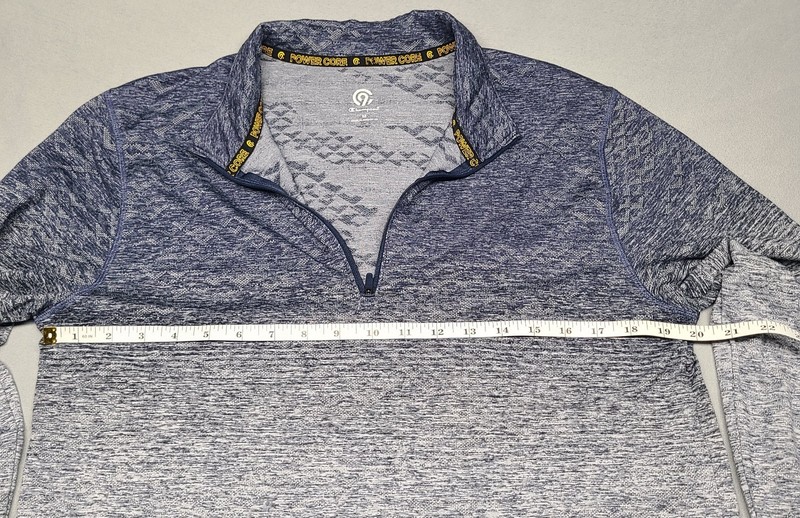 Champion C9 Medium Long Sleeve Workout Shirt with thumbholes 1/4 zip gallery
