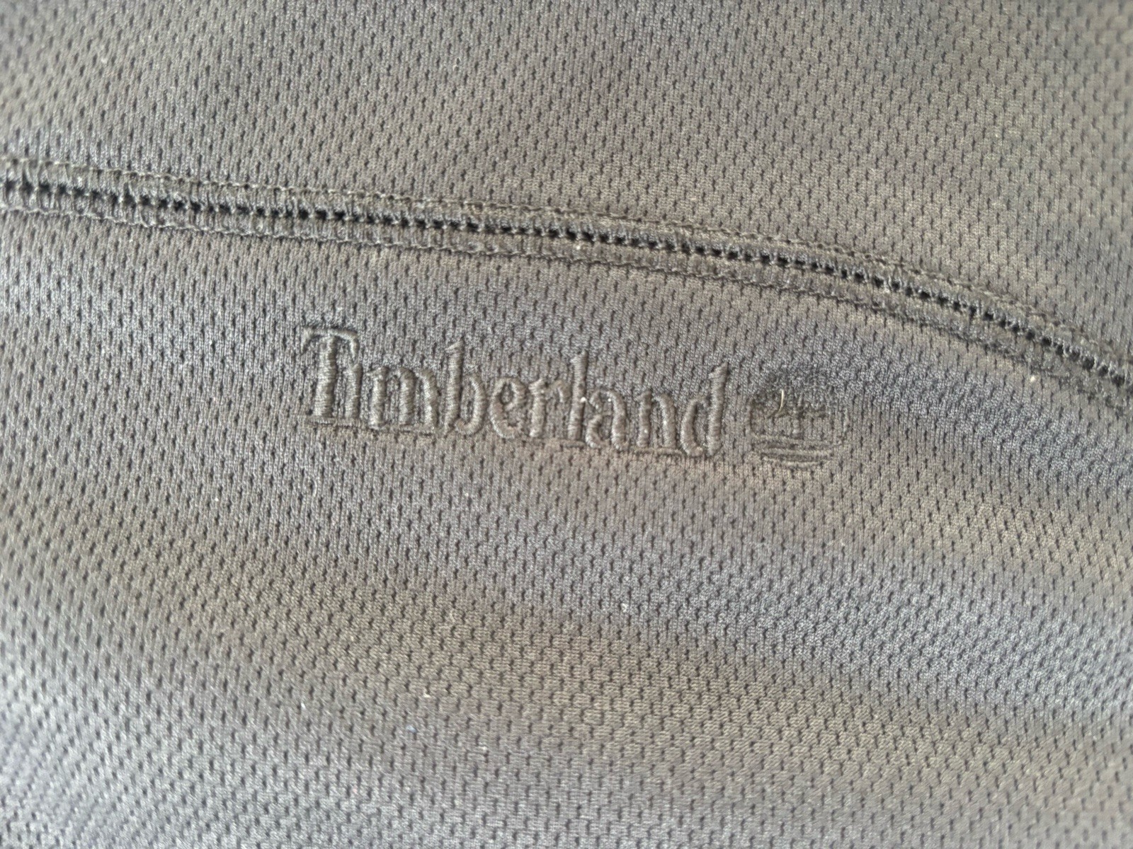Timberland Quarterzip Men's Large Black Athletic Outdoor Camp Wear Turtleneck gallery