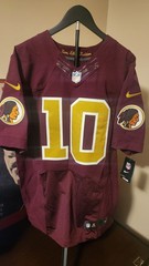 Nike Robert Griffin III RG3 Burgundy Jersey Sz 44 NWT NFL Redskins Commanders
