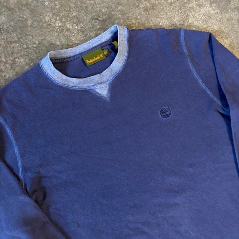 2000s timberland navy knit thermal gallery