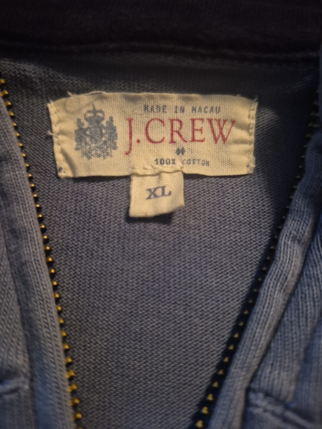J Crew, Quarter Zip, Pullover, Size XL gallery