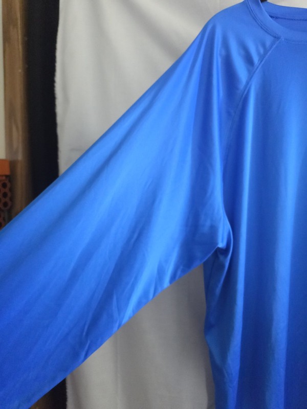 Columbia PFG Omni Shade Long Sleeve Fishing Shirt Blue Men's 2XL Performance gallery