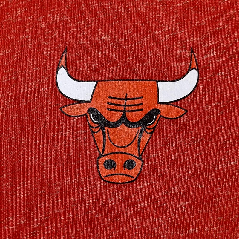 Adidas Chicago Bulls Ultimate Tee Mens Large Red Quarter Zip Pullover Climalite gallery