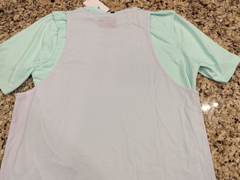 Nike Jordan Dri-FIT Statement 3-in-1 Look Shirt DM1831-379 White Mint GRN L gallery