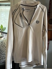 Sunice Allendale 2.0 Quarter Zip Men’s XL Midnight White Medinah CC