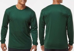 Mens Antimicrobial Drit Fit Tee Moisture Wicking Long Sleeve T-Shirt S-3XL NEW!
