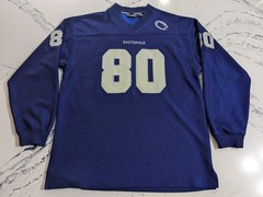 Vintage Y2K Southpole Long Sleeve #80 Football Jersey Men’s Size Large Blue