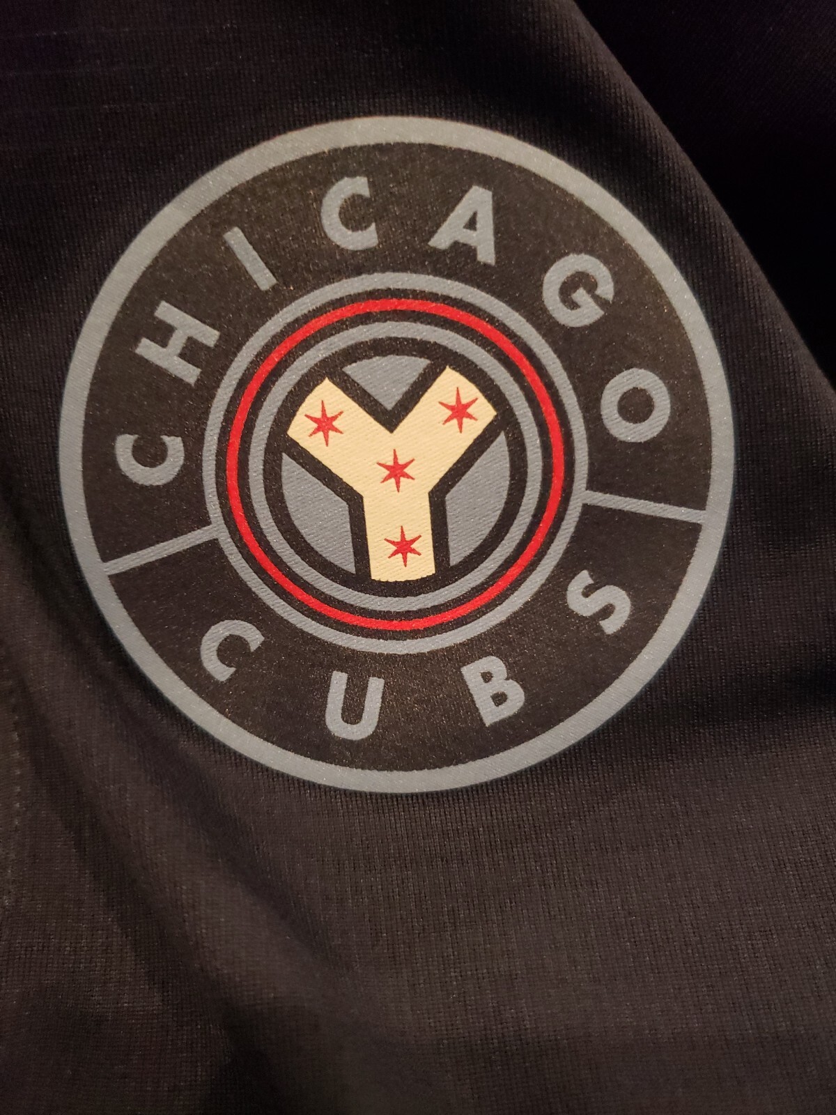 Nike DRI FIT Chicago Cubs Team Logo Franchise Performance Coaches Polo SMALL gallery