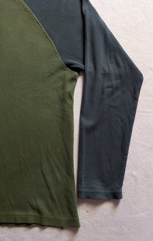 Nike Athletic Men's Textured Two-Tone Green Pullover Size XL Pre-owned gallery