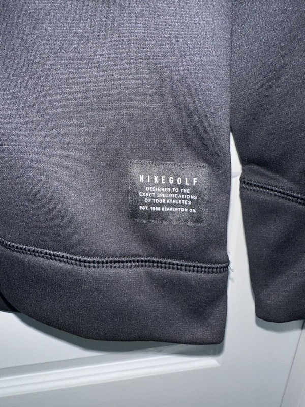 Nike Pullover Men's Golf Therma 1/4 Zip Golfer 932350-010 Black NEW WITH TAGS gallery