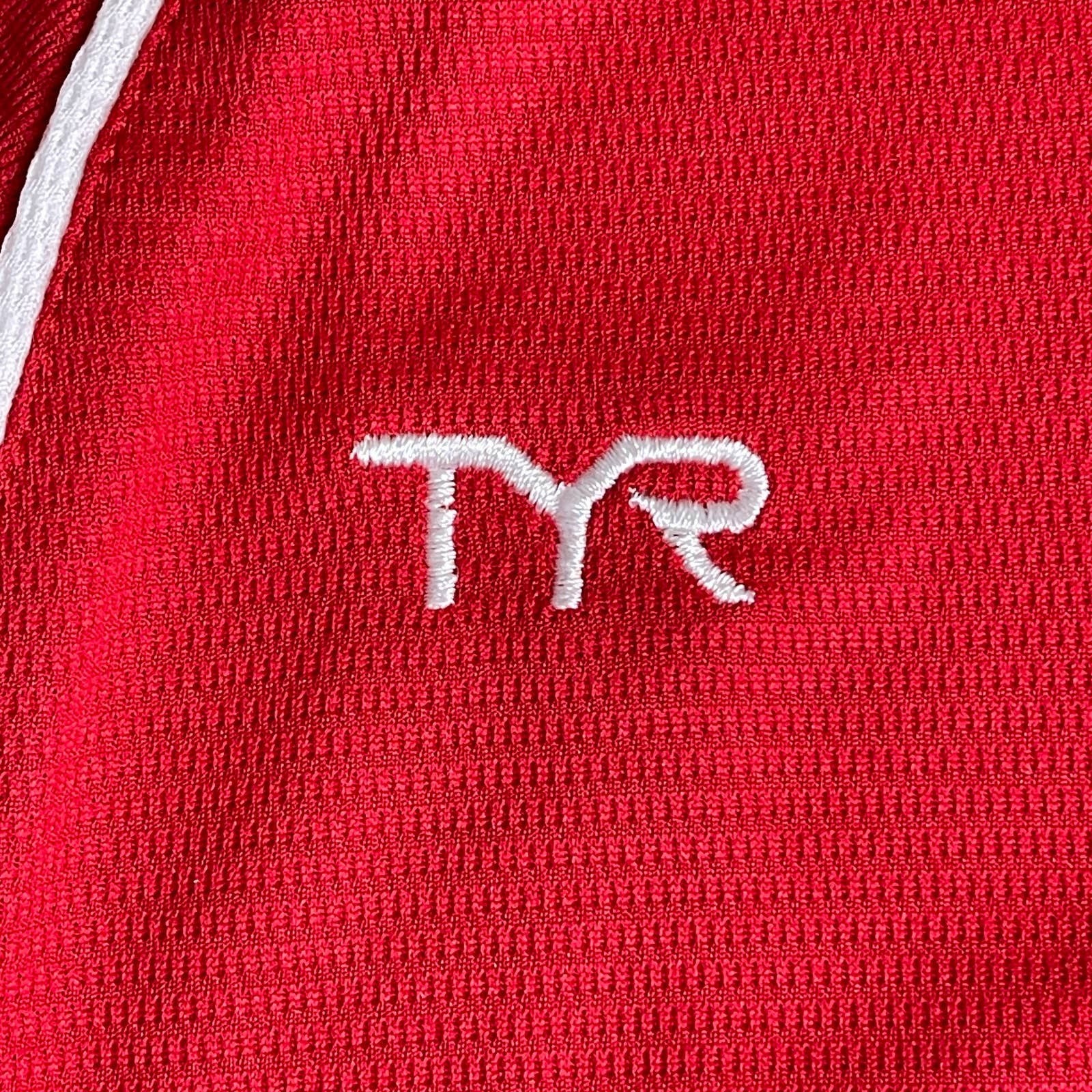 TYR Mens Alliance Tech Tee Tshirt - Textured Red - Size Small - $34 gallery