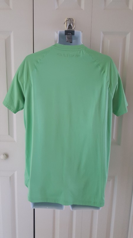 Nike Roger Federer "RF" Tennis Polo Shirt L, Light Green gallery