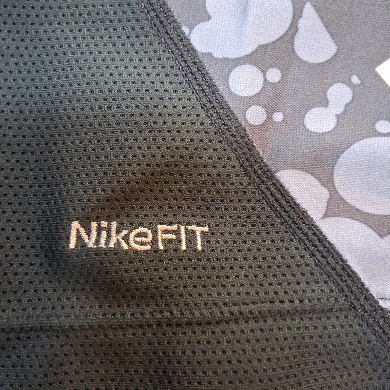 nike fit tee shirt mens medium abstract pattern poly spandex blend multicolor gallery
