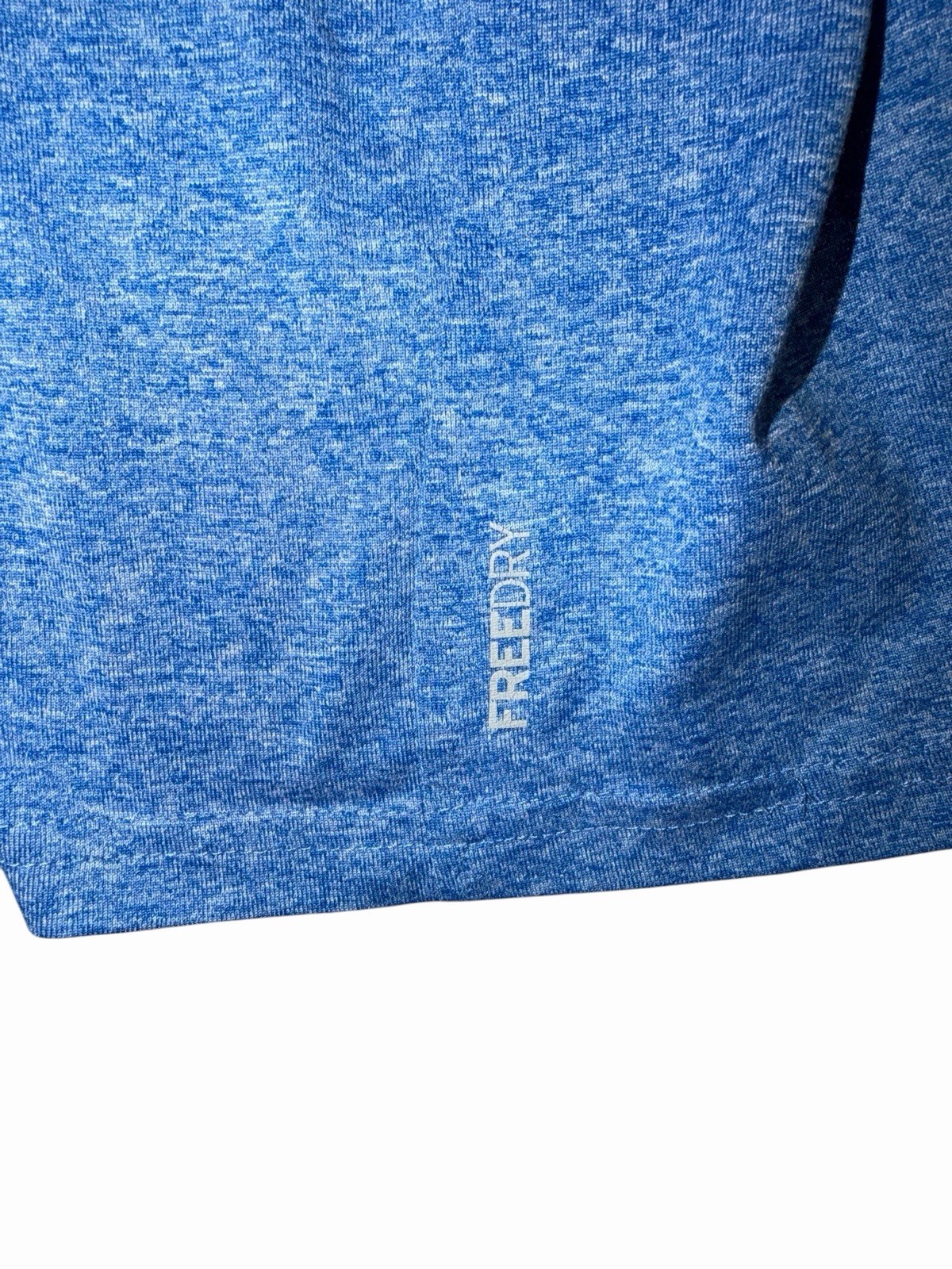 Eddie Bauer Men's L Resolution Long Sleeve Shirt Blue Heather FreeDry Athletic gallery