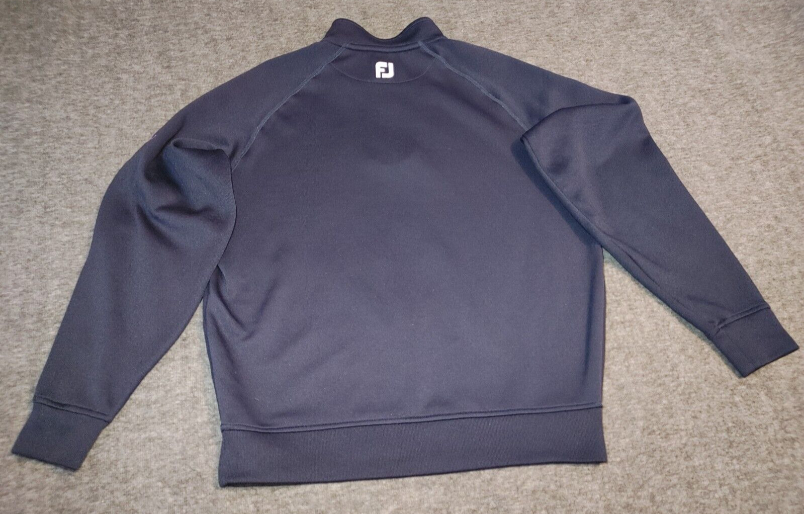 FootJoy FJ Golf 1/4 Zip Pullover Mens Medium Blue Country Club Outerwear gallery