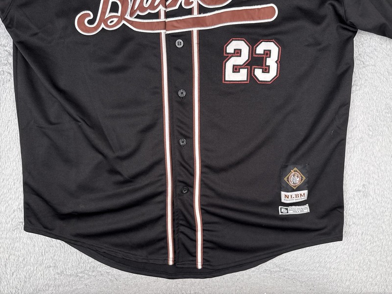 Baltimore Black Sox Baseball Jersey Mens 3XL Black Big Boy Gear NLBM 23 gallery