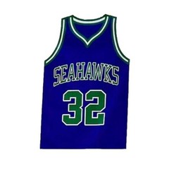 Throwback 1986 Hill #32 High School Basketball Jersey Embroidered Custom
