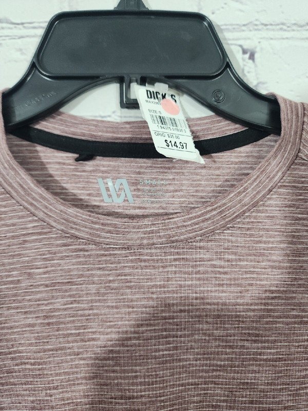 VRST Soft Performance Training Tee SS T-Shirt Purple Men Small - NEW gallery