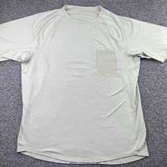 Lululemon Shirt Mens Extra Large Yellow Ventilated Hiking Performance Yoga Gym