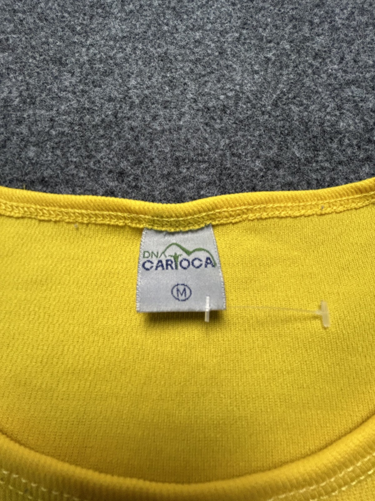 Frescobol Carioca Tank Top Brazil Rio De Janeiro yellow and green gallery