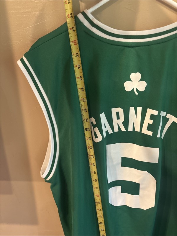 Adidas Kevin Garnett Boston Celtics #5 NBA Basketball Jersey Mens XL Green gallery