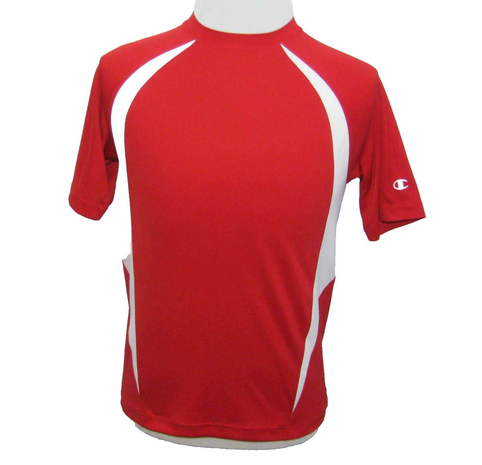 CHAMPION Men's (Size Small) Red Short Sleeve Athletic T-Shirt Double Dry Tennis gallery