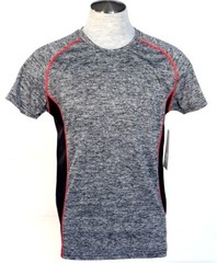 90 Degree By Reflex Cationic Charcoal Short Sleeve Athletic Shirt Men’s NWT
