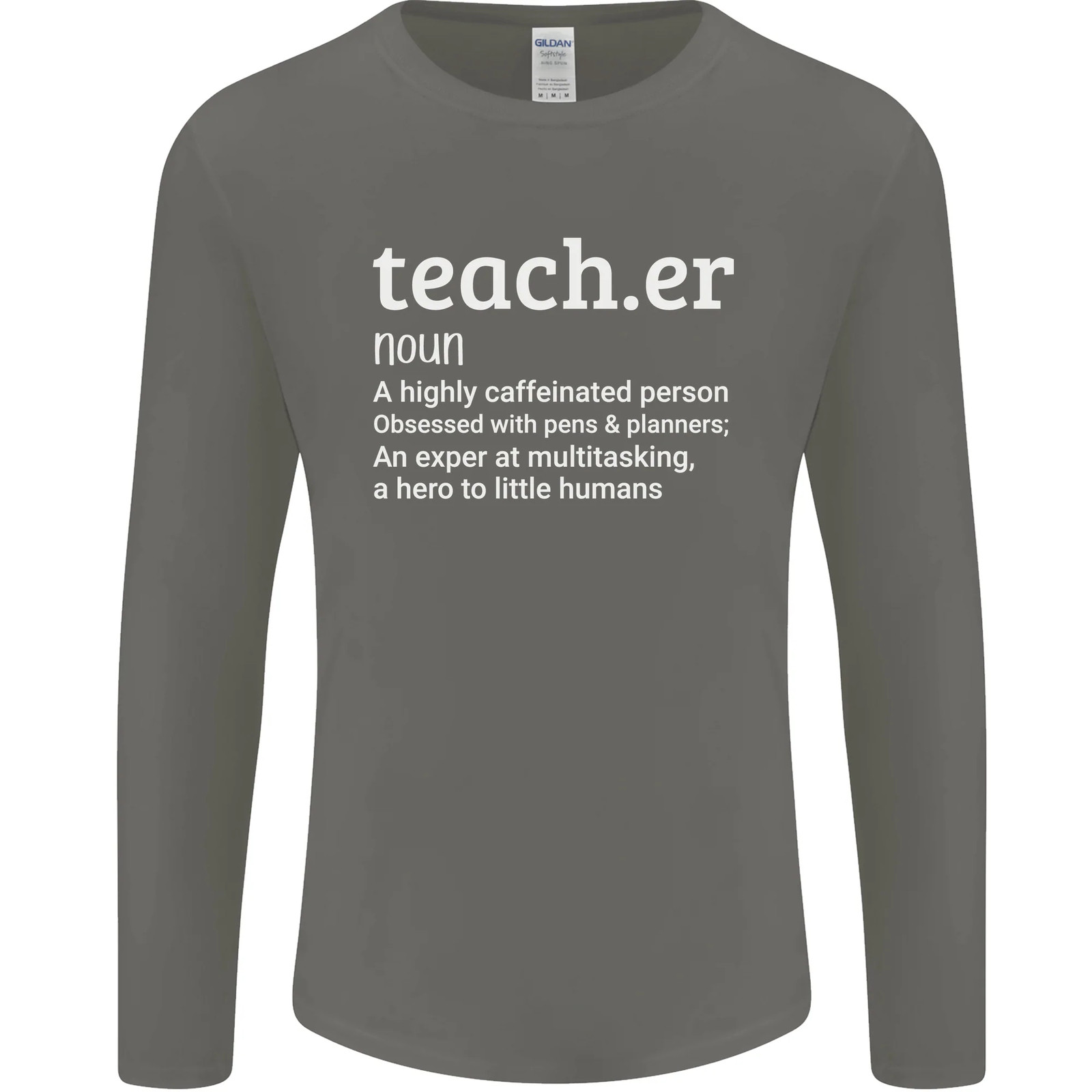 Teacher Maths English Science Sport Funny Mens Long Sleeve T-Shirt gallery