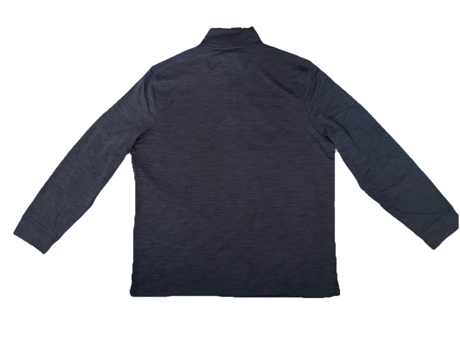 Club Room Mens 1/4-Zip Tech Pullover Polyester Top Size XL Navy Blue gallery