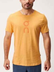 On Men’s Graphic-T in Mango – New in Packaging – Size S