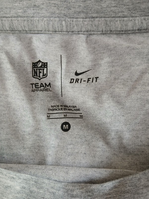 NFL Team Apparel Indianapolis Colts Long Sleeve Dri-Fit Shirt Womens Medium Gray gallery