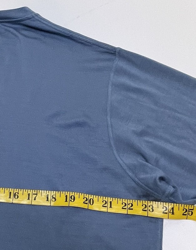 Mens XL Smartwool Men's Classic All-Season Merino Base Layer Outdoor Steel Blue gallery