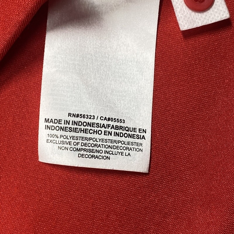 Ohio State Nike Polo Shirt Mens Large Red Short Sleeve Dri Fit gallery