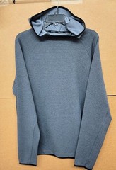 Men’s GAIAM Sweatshirt Ebony Heather Hoodie Fitness Size S