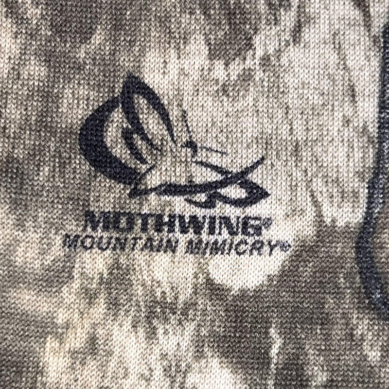 Core4Element Pullover Mens Large Mothwing Camo 1/4 Zip Merino Wool Hunting Shirt gallery