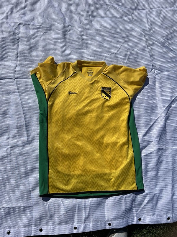 2005 Supreme Arabic Umbro soccer jersey vapa tech gallery
