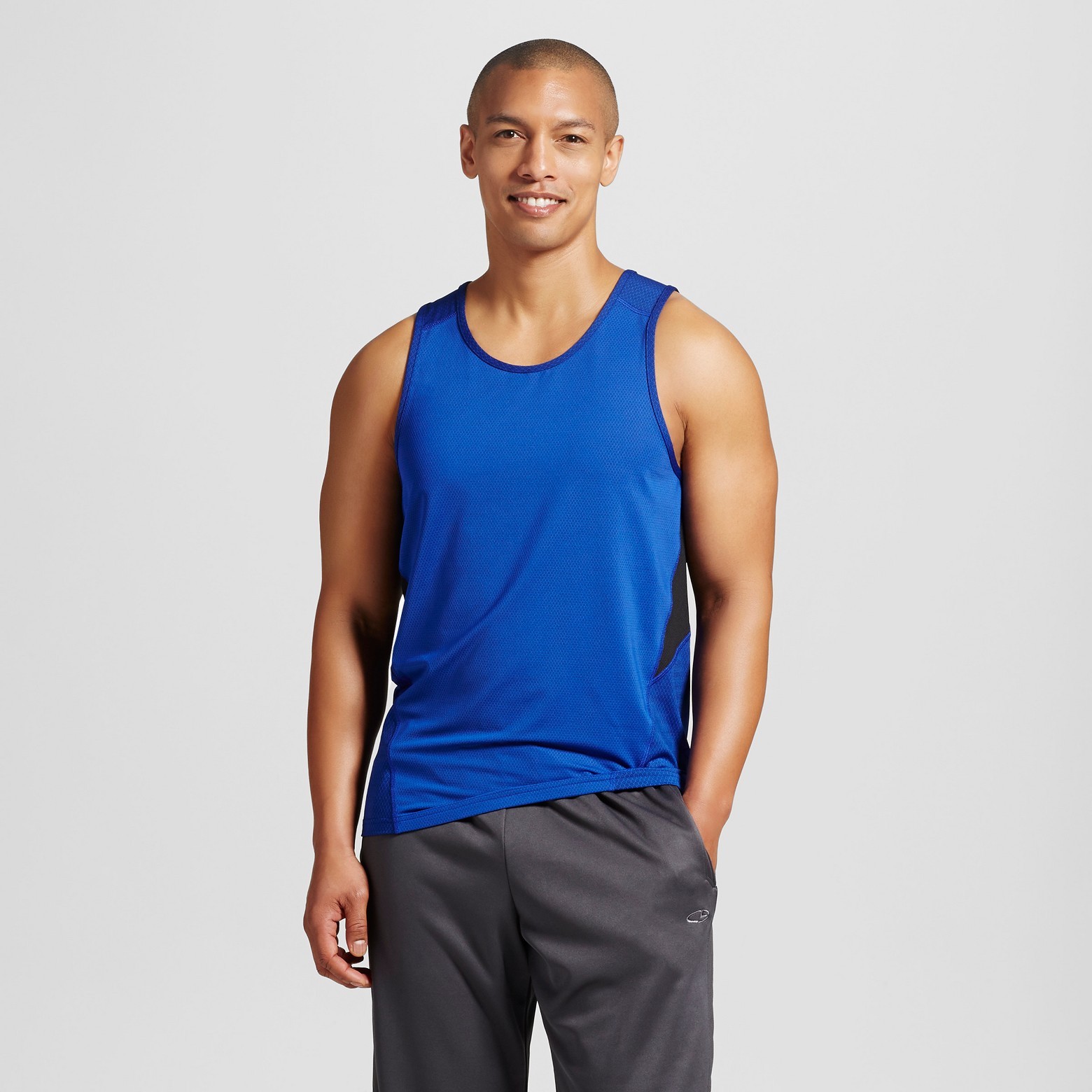C9 Champion, Men's Speed Knit Tank - C9 Champion Bright Blue M Retail $19.99 E gallery
