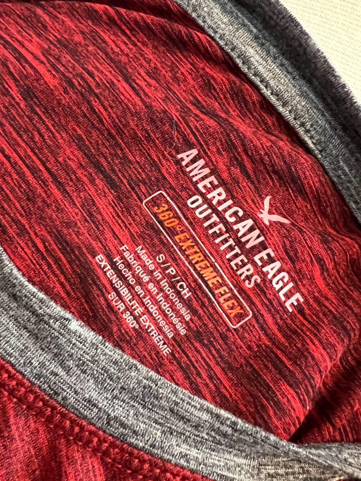 American Eagle Outfitters 360 Extreme Flex Tee Shirt Small T-Shirt Long sleeve gallery