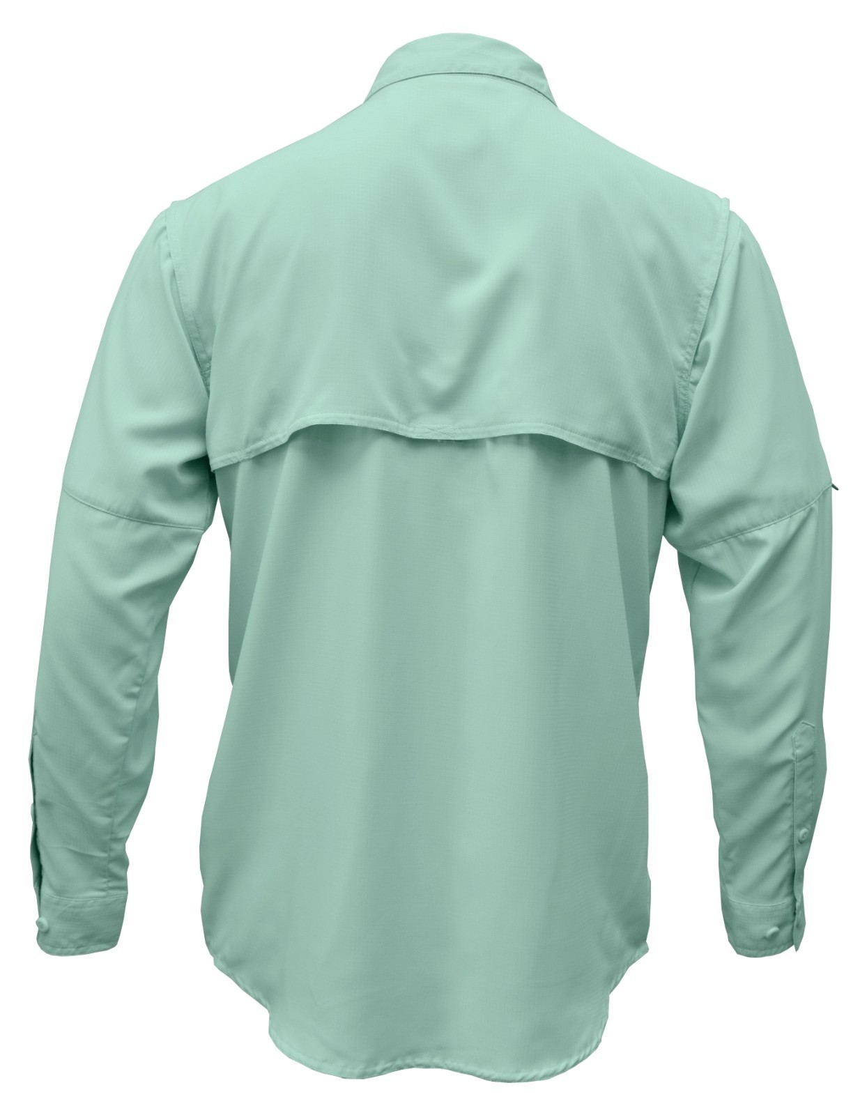Mens Fishing Shirt Sea Foam 2X gallery