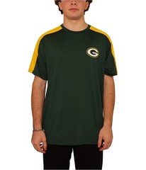 MSX Mens Green Bay Packers Logo Graphic T-Shirt, Green, Large