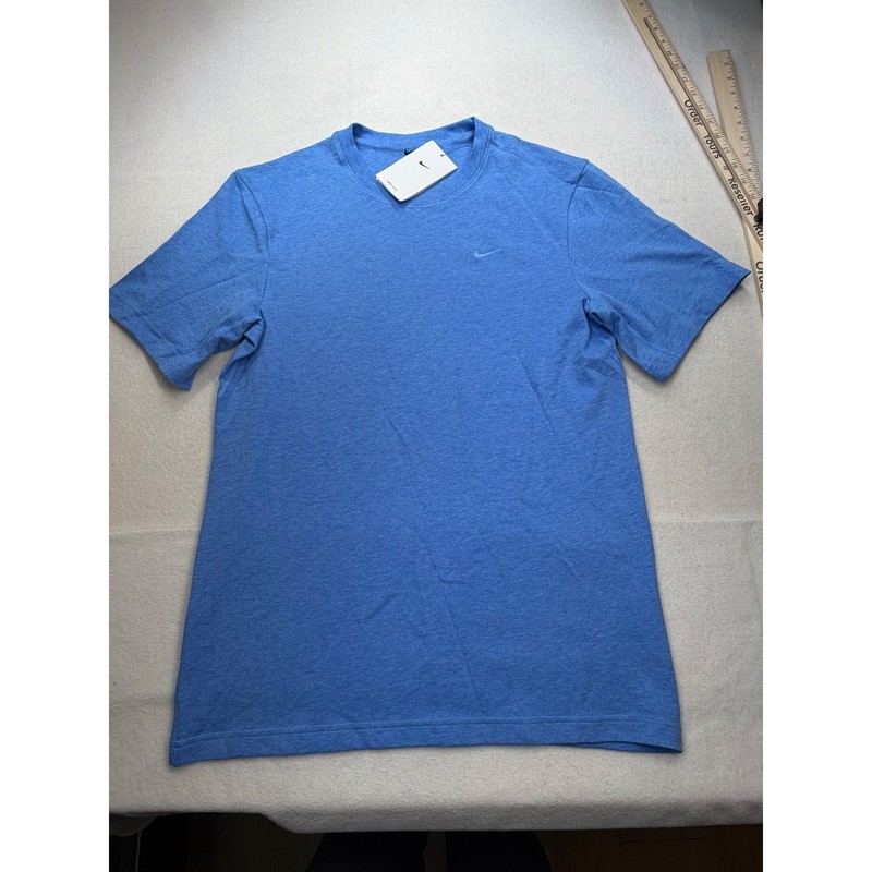 Nike Mens Dri-FIT Primary Training T-Shirt Blue Heather DV9831-412 Medium NWT gallery
